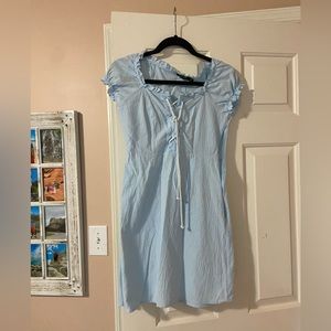 Nasty Gal Baby Blue Dress